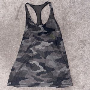 Camo workout shirt